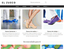 Tablet Screenshot of elzueco.com
